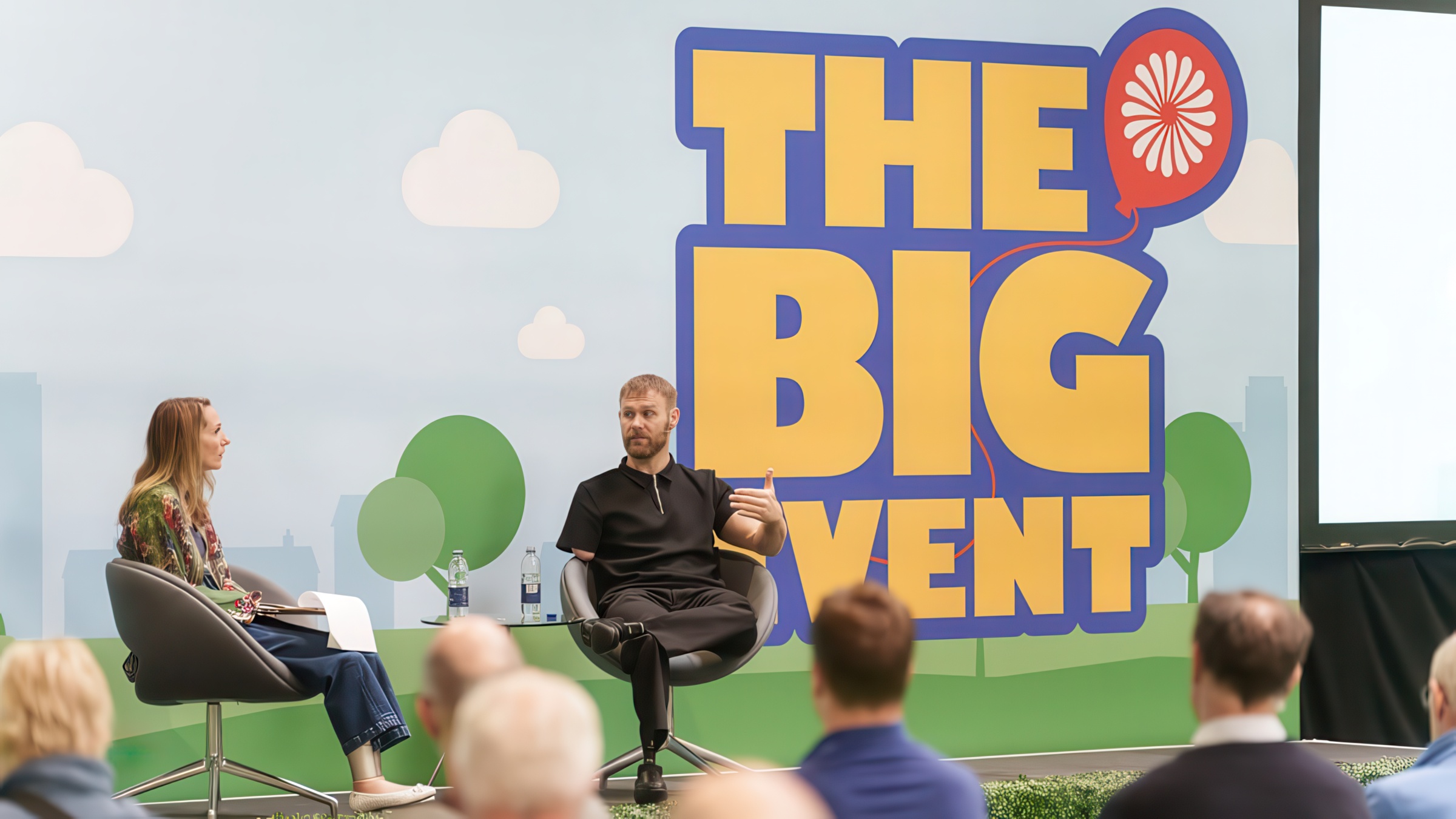The Big Event  - stage and speaker